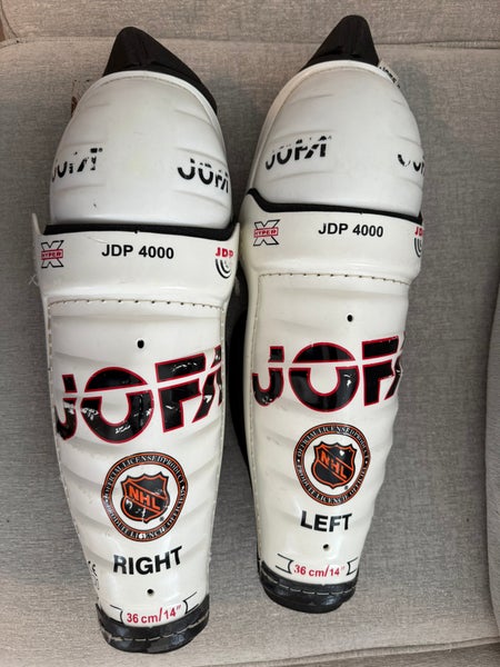 Senior Jofa 4000 14" Shin Pads Pro Stock (Used)