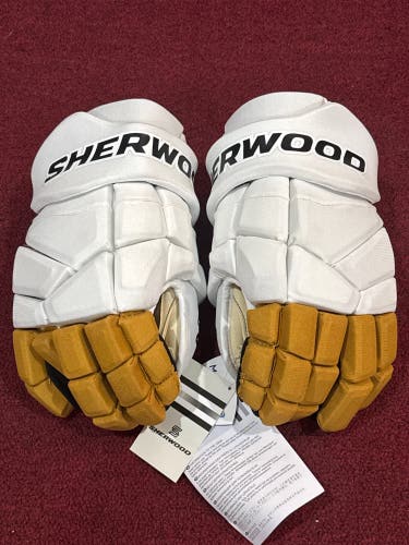 Vegas Golden Knight Sher-Wood Rekker pro Gloves (New) item#VGWG