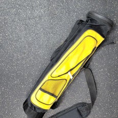 Used SUNDAY BAG Mens Stand Bag Yellow 11497-C000152362