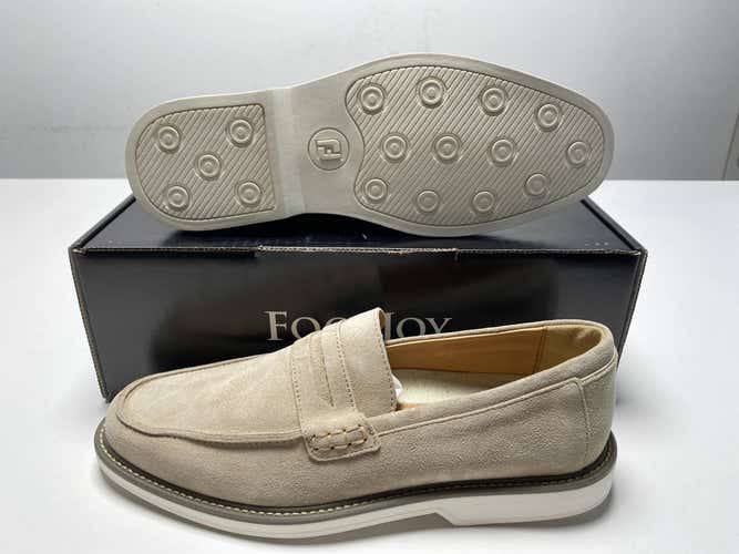 FootJoy Loafer Golf Shoes Tan Men's SZ 10.5 (79076)