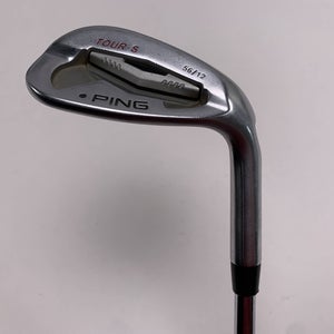 Ping Tour-S Chrome Sand Wedge SW 56* 12 Bounce Black Dot AWT Wedge Steel Mens RH