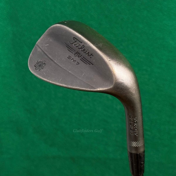 Titleist Vokey SM7 Jet Black 52-8F 52 Gap Wedge Vokey Design Steel Wedge Flex