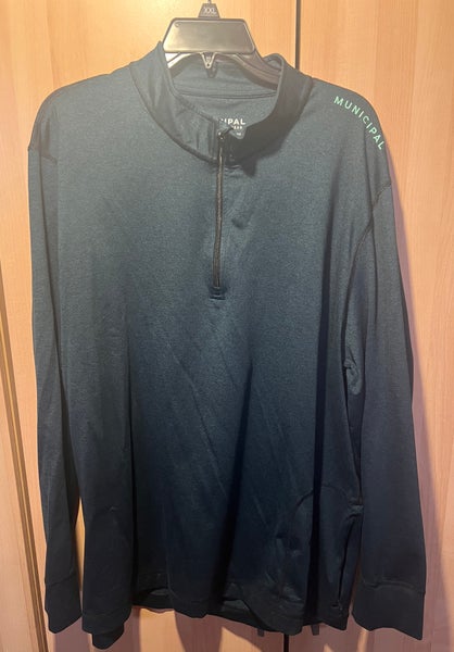 Municipal Unisex XXL Pullover Jacket with Zipper Pocket  Jacket (Used)