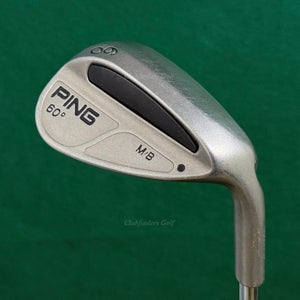 Ping M/B Black Dot 60 LW Lob Wedge Stepped Steel Wedge Flex