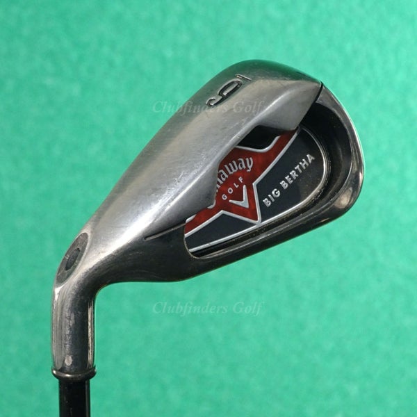LH Callaway Big Bertha 2006 Single 6 Iron Factory 75g Graphite Light