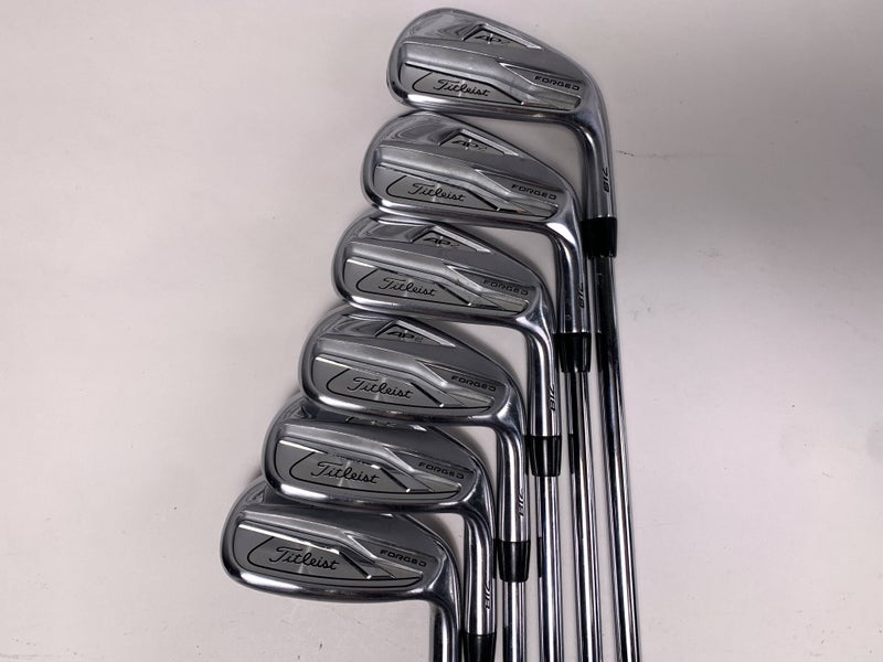 Titleist 718 AP2 Iron Set 5-PW KBS Tour Stiff Steel Mens RH