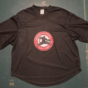 Black Goalie Cut Adult Unisex Jersey (Used)