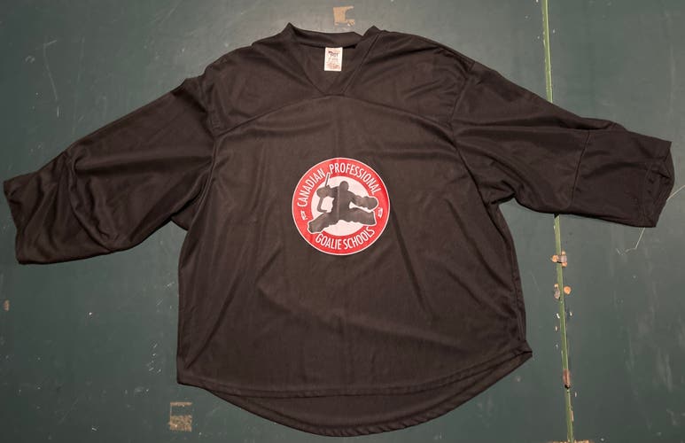Black Goalie Cut Adult Unisex Jersey (Used)