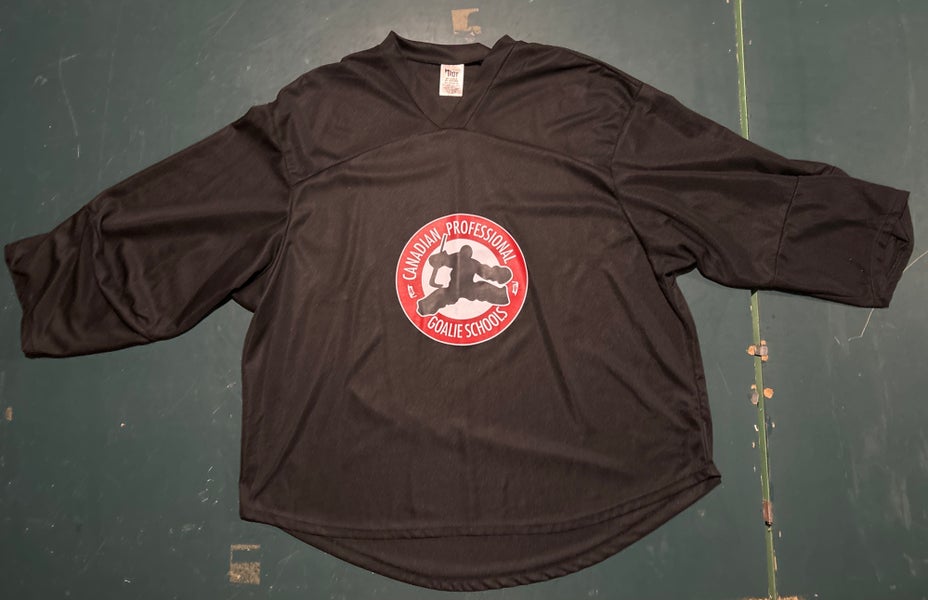 Black Goalie Cut Adult Unisex Jersey (Used)