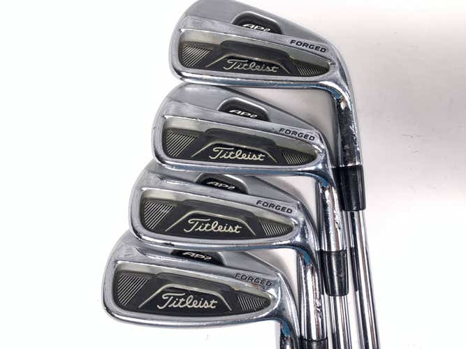 Titleist 712 AP2 Iron Set 6-9 True Temper Dynalite Gold XP S300 Stiff RH +1''