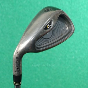 LH TaylorMade RAC r7 XD Single 9 Iron Factory T-Step Ascending Mass Steel Stiff