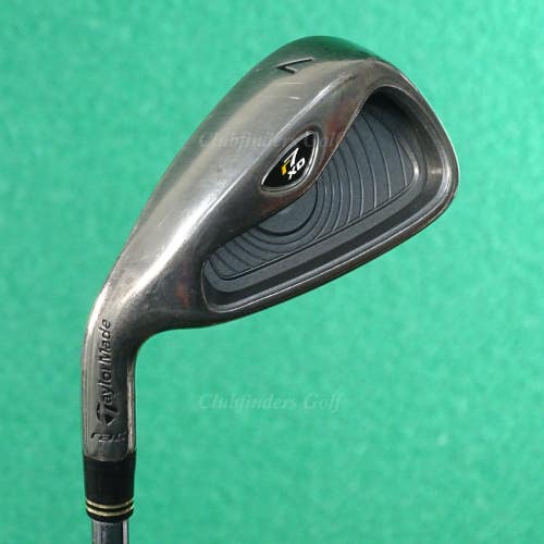 LH TaylorMade RAC r7 XD Single 7 Iron Factory T-Step Ascending Mass Steel Stiff