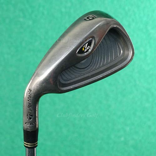 LH TaylorMade RAC r7 XD Single 6 Iron Factory T-Step Ascending Mass Steel Stiff