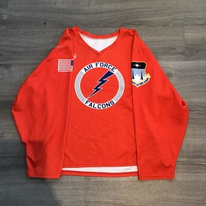 Air Force Academy Orange Militia Used Men's Practice Jersey