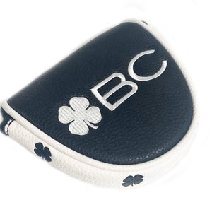 NEW Black Clover "Eagle" White/Black Mallet Putter Headcover