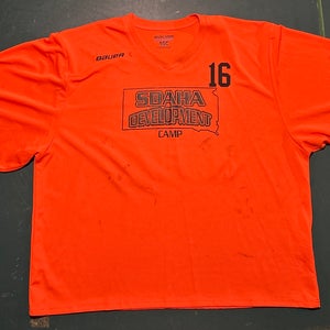 Orange Goalie Cut Adult Unisex Bauer Jersey (Used)