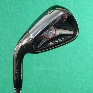 LH TaylorMade Burner 2009 Single 6 Iron REAX 85 Superfast Steel Regular