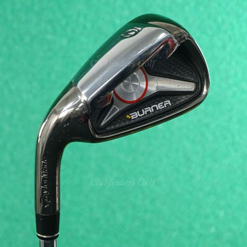 LH TaylorMade Burner 2009 Single 6 Iron REAX 85 Superfast Steel Regular