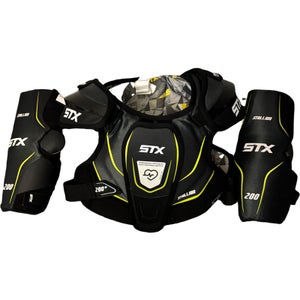 Youth STX Stallion 200 chest and arm pads Size Large youth Used)