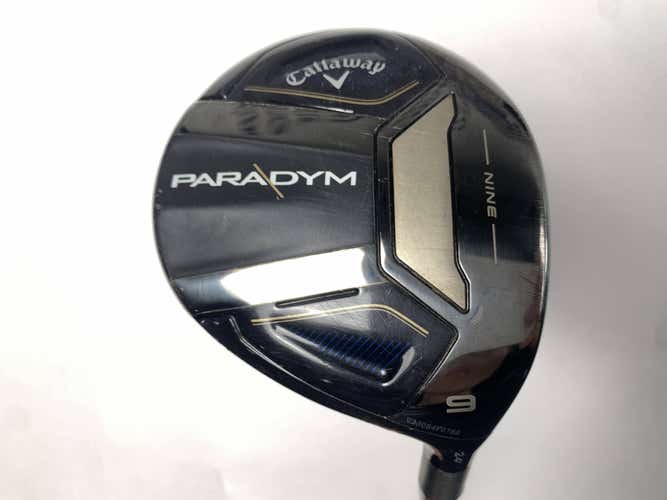Callaway Paradym 9 Fairway Wood 24* Aldila Ascent Blue 50R 50g Regular RH