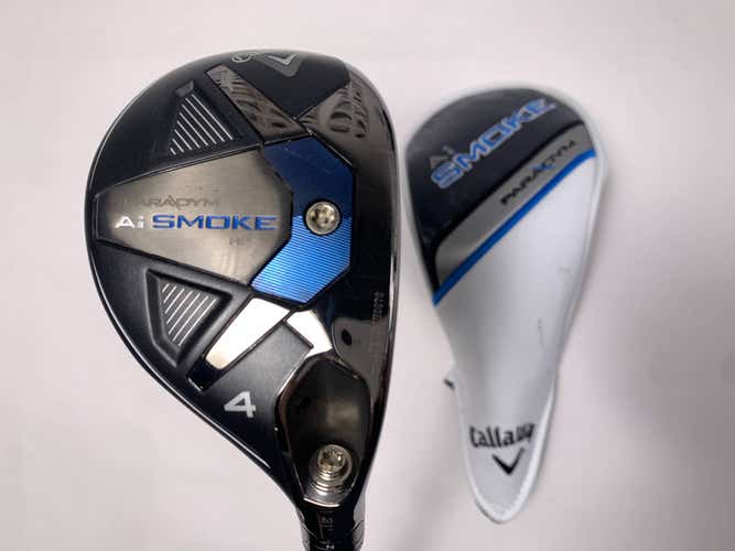 Callaway Paradym Ai Smoke HL 4 Hybrid 21* Cypher Fifty 5.0 50g Senior RH HC
