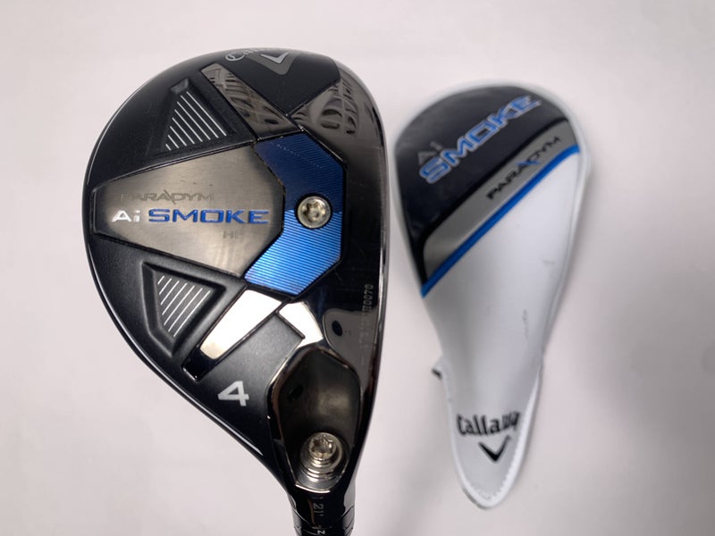 Callaway Paradym Ai Smoke HL 4 Hybrid 21* Cypher Fifty 5.0 50g Senior RH HC