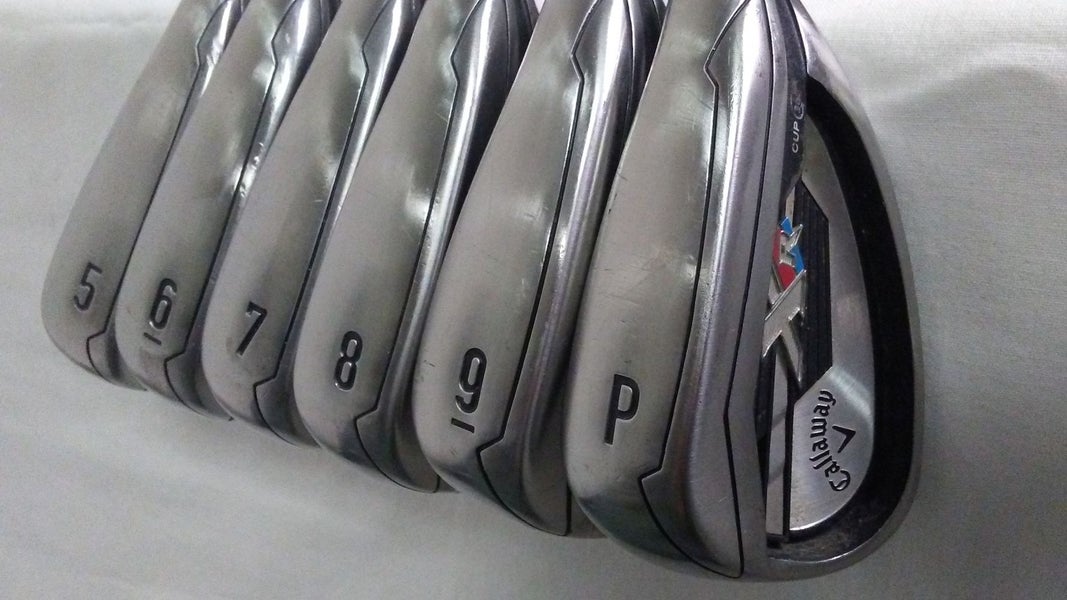 Callaway XR Irons Set 5-PW (Steel Speed Step, Regular) -1/2" SHORT Golf Clubs
