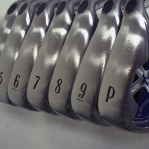 Callaway X-18 Irons Set 4-PW (Steel, Uniflex) X18 X 18 Golf Clubs