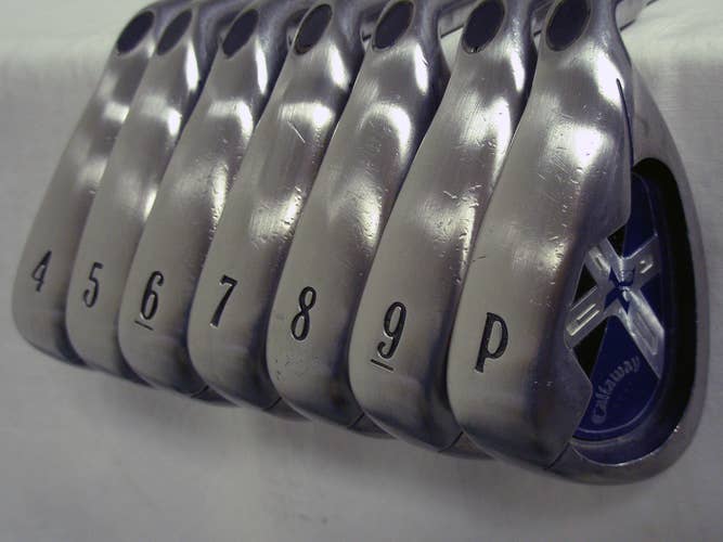 Callaway X-18 Irons Set 4-PW (Steel, Uniflex) X18 X 18 Golf Clubs