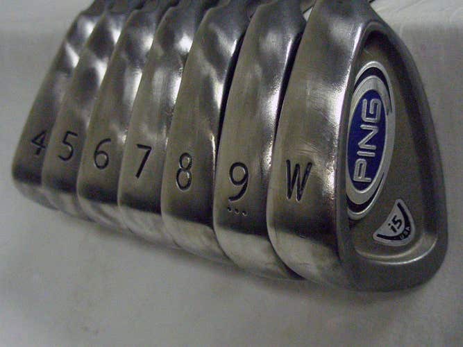 Ping i5 Irons Set 4-PW Black Dot (Steel CS-Lite Cushin Regular) +1/4" LONG Clubs