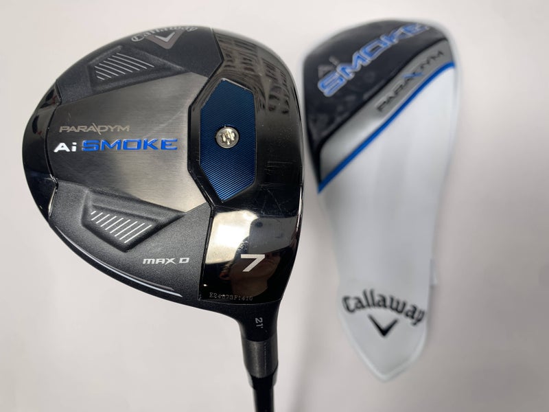 Callaway Paradym Ai Smoke Max D 7 Fairway Wood 21* Cypher Fifty 5.5 Reg RH HC