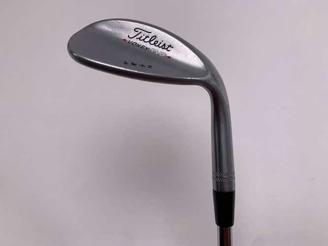Titleist Vokey TVD Chrome Lob Wedge LW 60* M-Grind DG Tour Issue S400 Stiff RH
