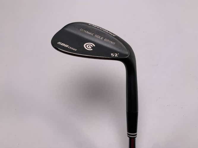 Cleveland 588 DSG Gunmetal Gap Wedge GW 52* Wedge Steel Mens RH