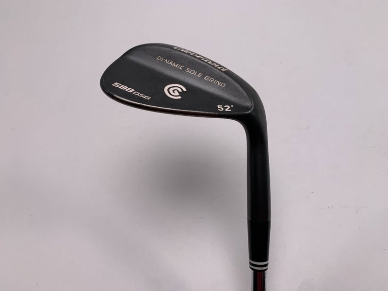 Cleveland 588 DSG Gunmetal Gap Wedge GW 52* Wedge Steel Mens RH