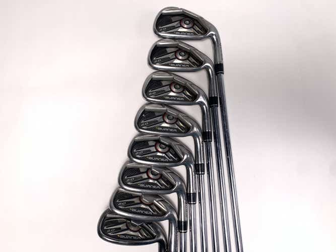 TaylorMade Burner 2.0 Iron Set 4-9+GW+SW Burner 2.0 85g Regular Steel RH - NO PW