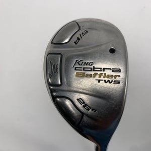 Cobra Baffler TWS 2009 5 Hybrid 26* Fujikura E Fit-On 270 HB Stiff Mens RH