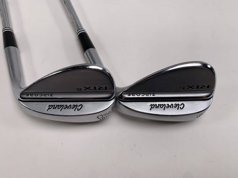 Cleveland RTX 6 ZipCore Tour Satin Wedge Set 56* 10 | 60* 10 DG Spinner RH
