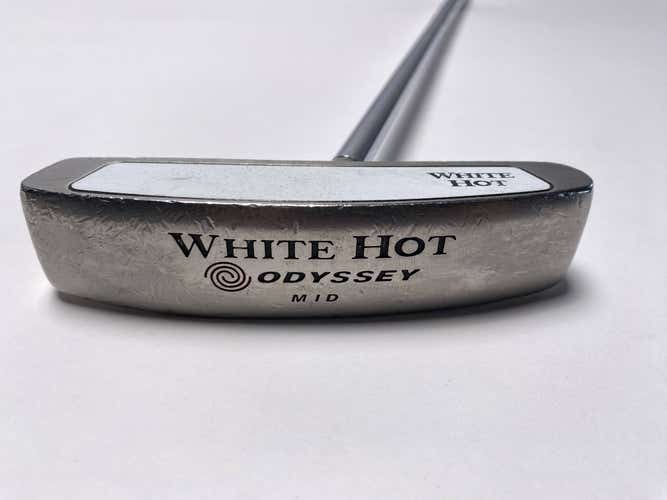 Odyssey White Hot Mid Center Shaft Putter 40" Mens RH - NEW LONG GRIP