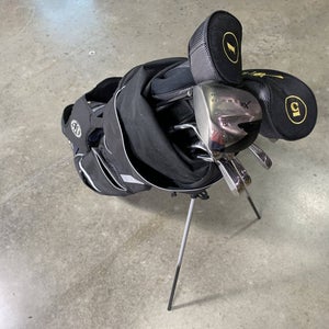 Golden Bear XS Tech Club Set Driver 3W 5W 3-PW Regular RH HC +Bag No 7 iron