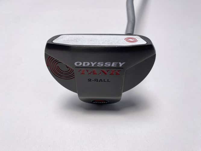 Odyssey Tank 2-Ball Putter 38" Mens RH - NEW LONG GRIP