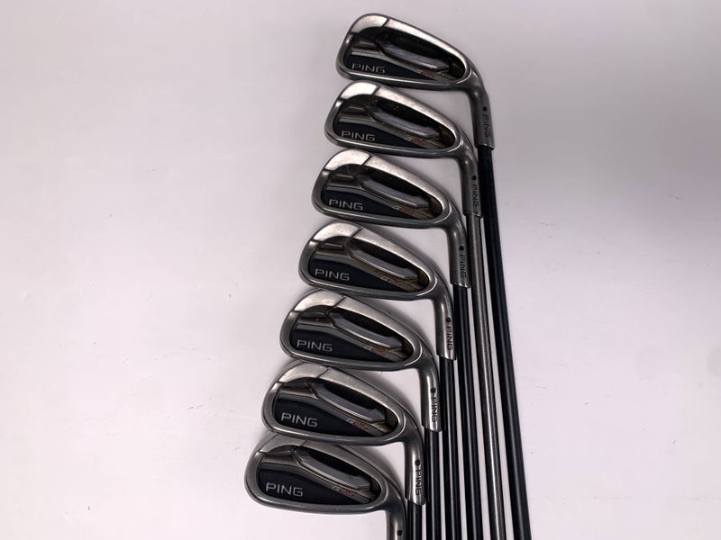 Ping G25 Iron Set 4-9+GW Black Dot TFC 189 Regular Graphite Mens RH
