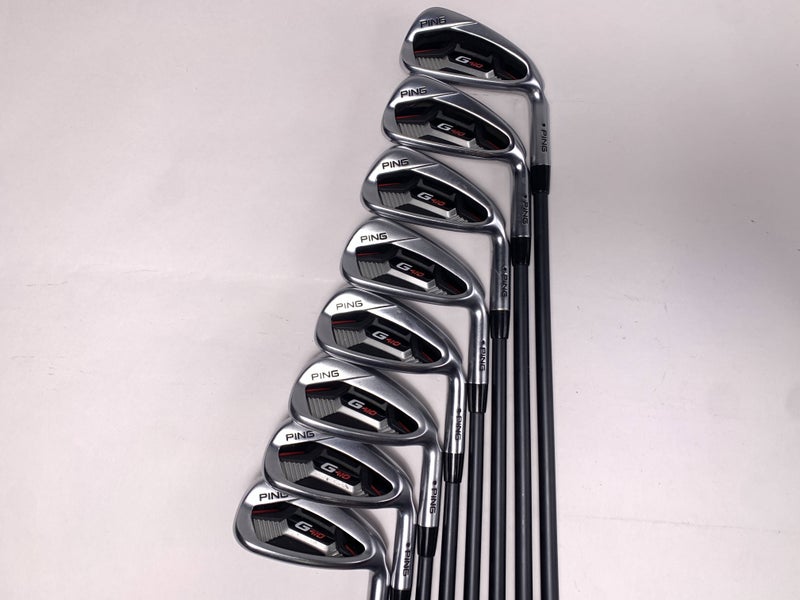 Ping G410 Iron Set 4-PW+GW Black Dot Alta CB AWT Regular Graphite Mens RH