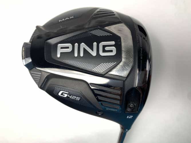 Ping G425 Max Driver 12* Project X HZRDUS 6.0 Black 62g Stiff Graphite Mens RH