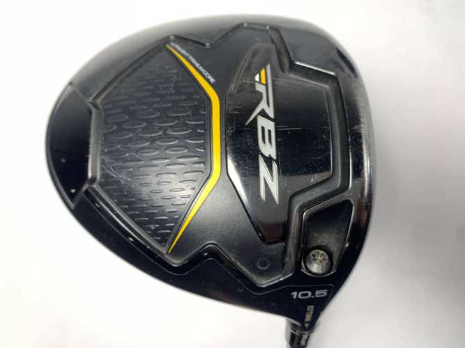 TaylorMade RocketBallz Black Driver 10.5* Matrix Ozik White Tie X4 55g Stiff RH