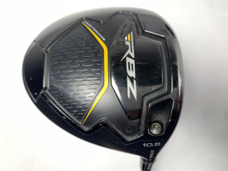 TaylorMade RocketBallz Black Driver 10.5* Matrix Ozik White Tie X4 55g Stiff RH