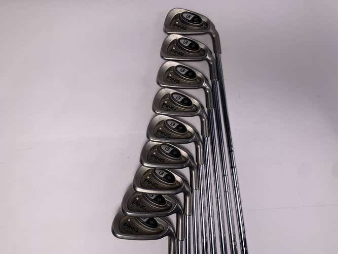 Ping i3 + Iron Set 3-PW+GW White Dot 3* Up Regular Steel Mens RH
