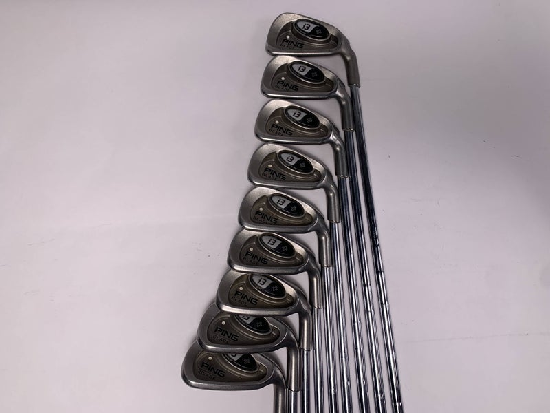 Ping i3 + Iron Set 3-PW+GW White Dot 3* Up Regular Steel Mens RH