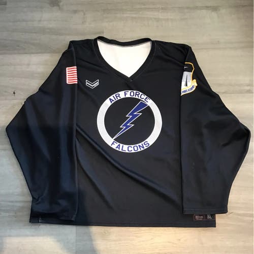 Air Force Academy Black Militia Used Men's Practice Jersey