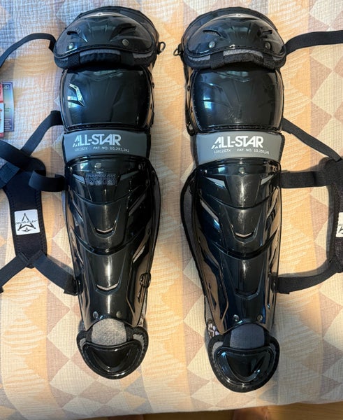 All Star System 7 Axis Catcher's Leg Guard (New)