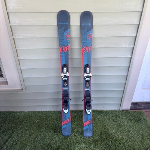 Kid's Rossignol Experience 122 cm All Mountain Skis With Bindings (Used)